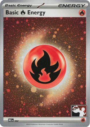 Basic Fire Energy 002 - Holofoil Prize Pack Series Cards - Common