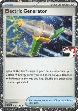 Electric Generator 170/198 - Holofoil Prize Pack Series Cards - Uncommon