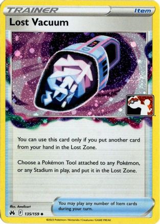 Lost Vacuum 135/159 - Holofoil Prize Pack Series Cards - Uncommon
