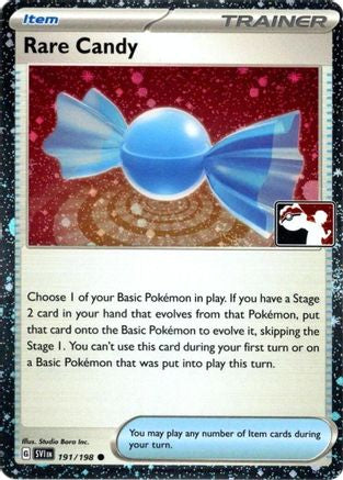 Rare Candy 191/198 - Holofoil Prize Pack Series Cards - Common