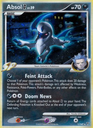 Absol G - Holofoil Supreme Victors - Holo Rare