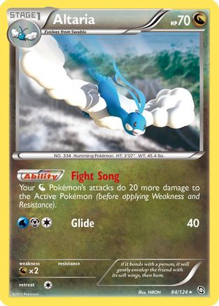 Altaria - Holofoil Dragons Exalted - Holo Rare
