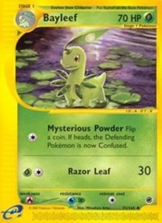 Bayleef/165 - Reverse Holofoil Expedition - Uncommon