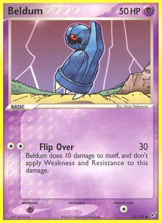 Beldum - Reverse Holofoil Deoxys - Common