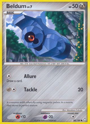 Beldum (84) 084 - Reverse Holofoil Legends Awakened - Common