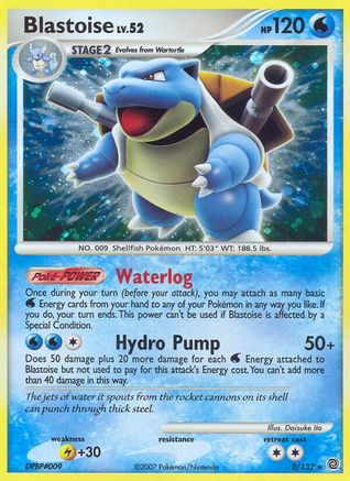 Blastoise - Holofoil Secret Wonders - Holo Rare