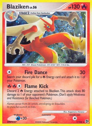 Blaziken - Reverse Holofoil Great Encounters - Holo Rare