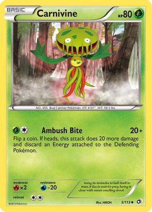 Carnivine Legendary Treasures - Uncommon