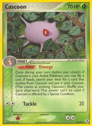 Cascoon - Reverse Holofoil Legend Maker - Uncommon