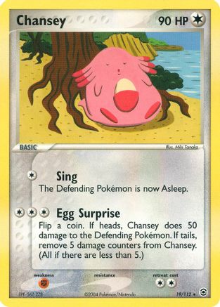 Chansey - Reverse Holofoil FireRed & LeafGreen - Rare