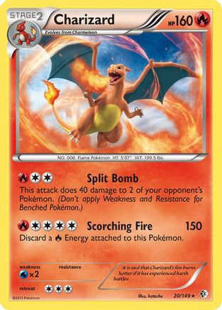 Charizard - Reverse Holofoil Boundaries Crossed - Holo Rare