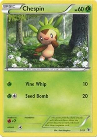 Chespin - Holofoil Kalos Starter Set - Common