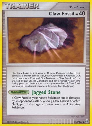 Claw Fossil Legends Awakened - Common