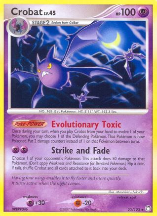 Crobat - Reverse Holofoil Mysterious Treasures - Rare