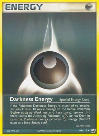 Darkness Energy (Special) Unseen Forces - Rare