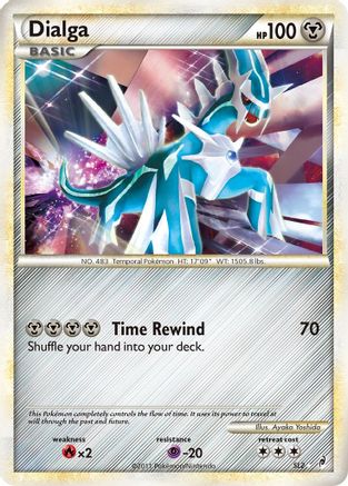 Dialga (Shiny) - Holofoil Call of Legends - Shiny Holo Rare
