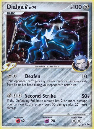 Dialga G - Reverse Holofoil Platinum - Holo Rare