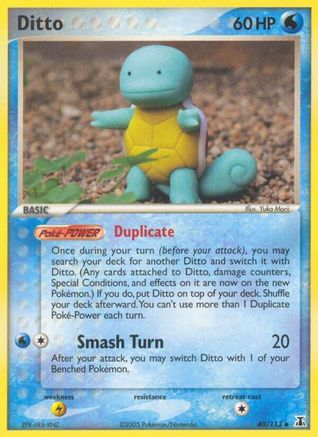 Ditto 040/113 Delta Species - Uncommon