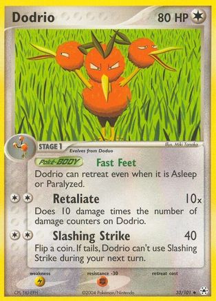 Dodrio - Reverse Holofoil Hidden Legends - Uncommon