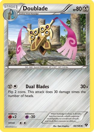 Doublade XY Base Set - Uncommon