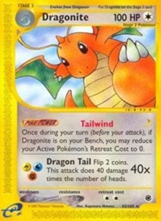 Dragonite (43) Expedition - Rare
