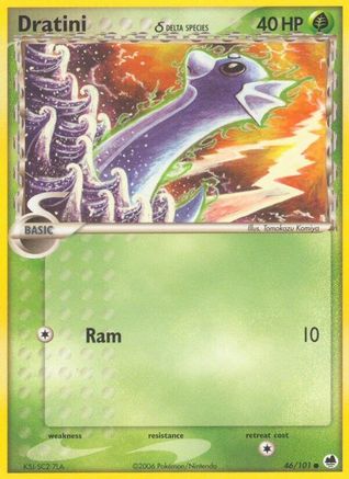 Dratini (Delta Species) 046 Dragon Frontiers - Common