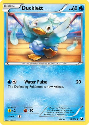 Ducklett - Reverse Holofoil Dark Explorers - Common