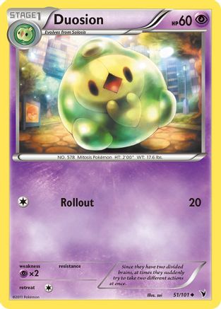 Duosion - Reverse Holofoil Noble Victories - Uncommon