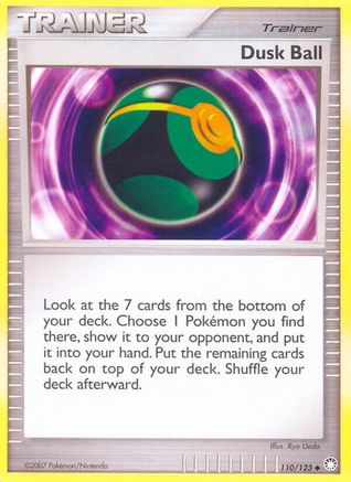 Dusk Ball/123 - Reverse Holofoil Mysterious Treasures - Uncommon