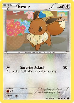 Eevee (83) 083 Dark Explorers - Common