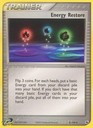 Energy Restore Ruby and Sapphire - Uncommon