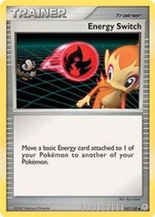Energy Switch 107 - Reverse Holofoil Diamond and Pearl - Uncommon