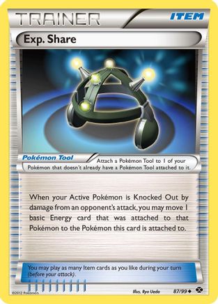 Exp. Share 087 - Reverse Holofoil Next Destinies - Uncommon