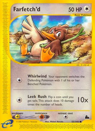 Farfetch'd - Reverse Holofoil Skyridge - Common