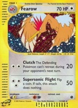 Fearow (11) - Reverse Holofoil Expedition - Holo Rare