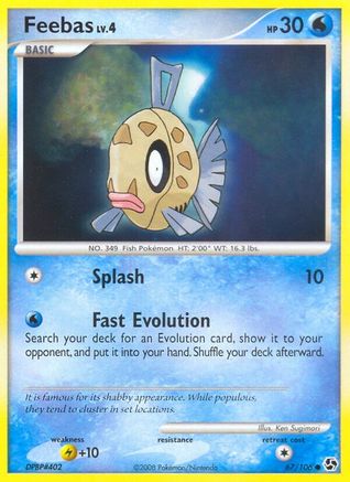 Feebas - Reverse Holofoil Great Encounters - Common