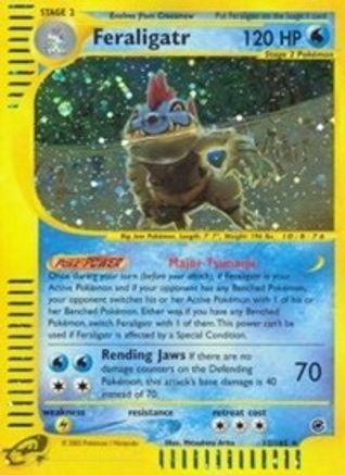 Feraligatr (12) - Reverse Holofoil Expedition - Holo Rare
