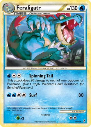 Feraligatr Call of Legends - Rare