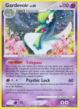 Gardevoir - Reverse Holofoil Secret Wonders - Holo Rare