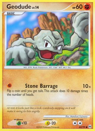 Geodude Arceus - Common