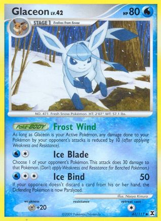 Glaceon 041 Rising Rivals - Uncommon