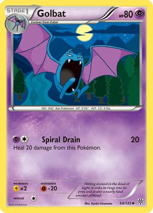 Golbat Plasma Storm - Uncommon
