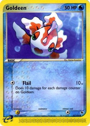 Goldeen 055 Ruby and Sapphire - Common
