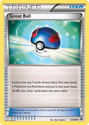 Great Ball/98 - Reverse Holofoil Emerging Powers - Uncommon