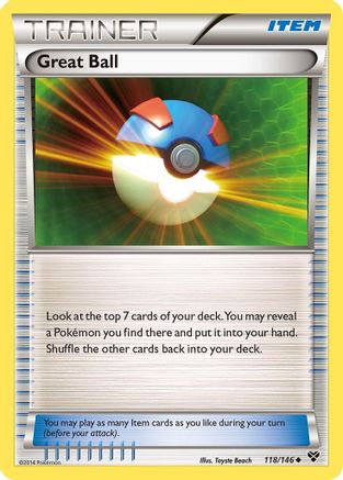 Great Ball/146 - Reverse Holofoil XY Base Set - Uncommon