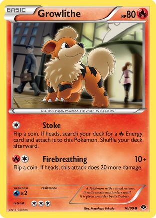 Growlithe (10) 010 Next Destinies - Common