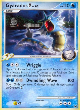 Gyarados G - Reverse Holofoil Platinum - Rare