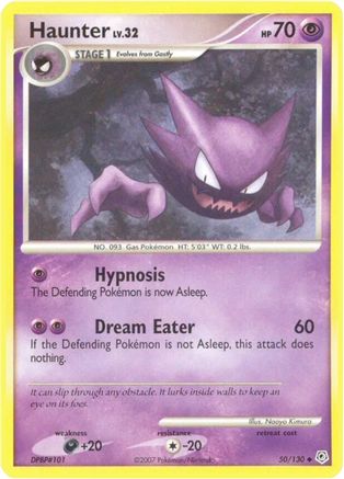 Haunter 050 - Reverse Holofoil Diamond and Pearl - Uncommon