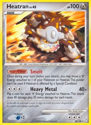Heatran (30) Legends Awakened - Rare