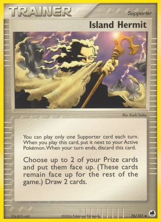 Island Hermit - Reverse Holofoil Dragon Frontiers - Uncommon